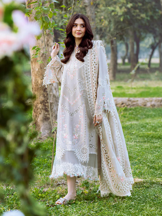 BIN ILYAS | 104 - B | 3 PC Luxury Lawn