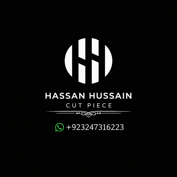 HASSAN HUSSAIN CUT PEICE
